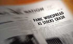 Australian Investment Education traders analyzing indicators to predict a potential stock market crash.