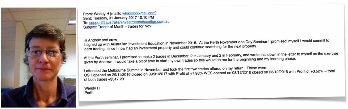 Trader of the Month - December